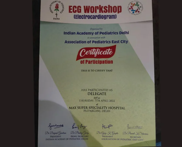 Certificates