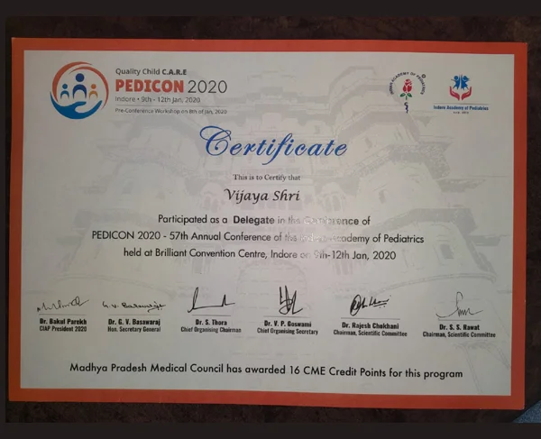 Certificates