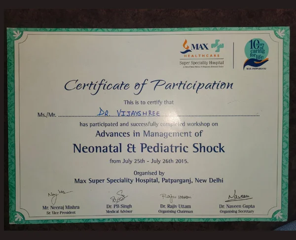 Certificates